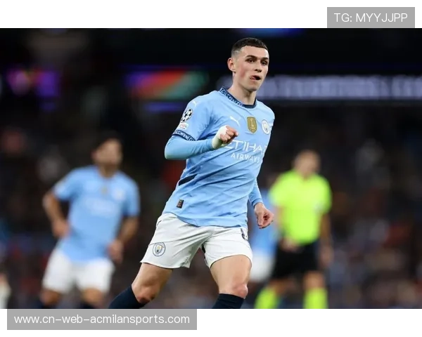 曼城福登连续脚下技巧晃出射门空间